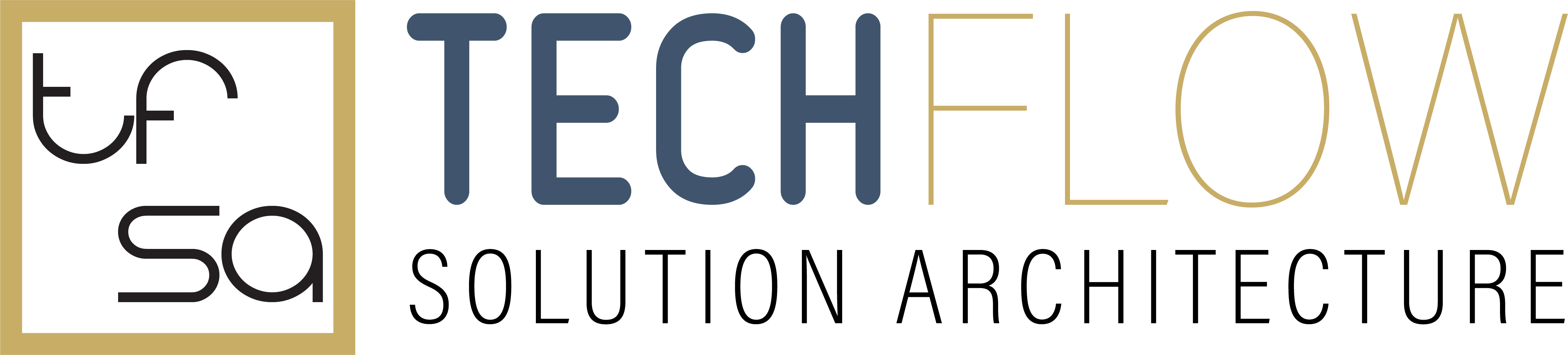 TechFlow Solution Architecture Logo